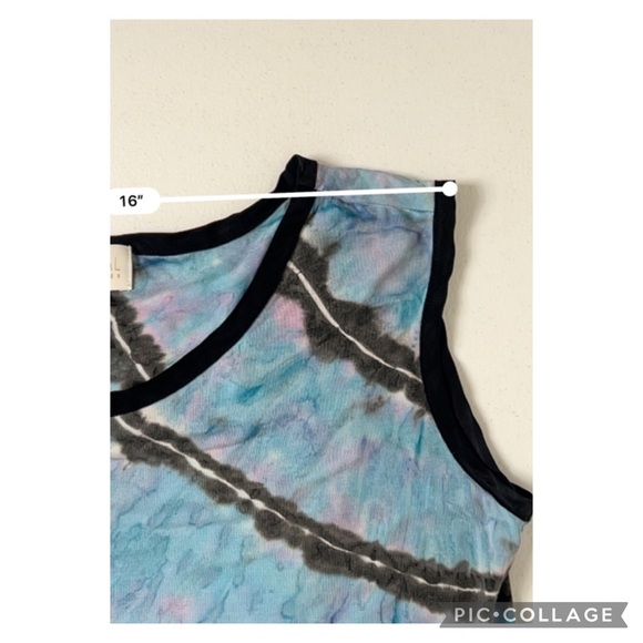 Ethereal Los Angeles Tunic Top With Asymmetrical Size Medium - Picture 7 of 10